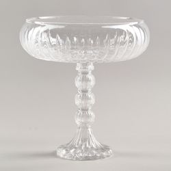 БЛЮДО НА НОЖКЕ, 24Х24,5 СМ