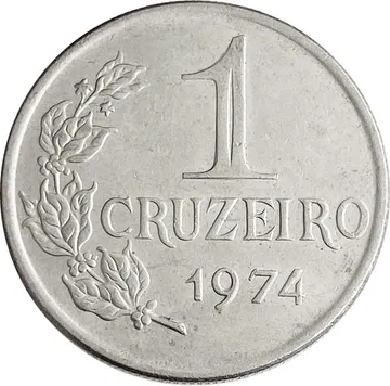 1 крузейро 1974 Бразилия