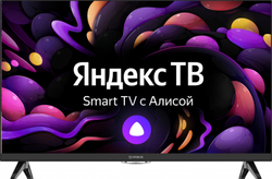 Телевизор IRBIS 43" 43U1YDX157FBS2, 4K Ultra HD, черный