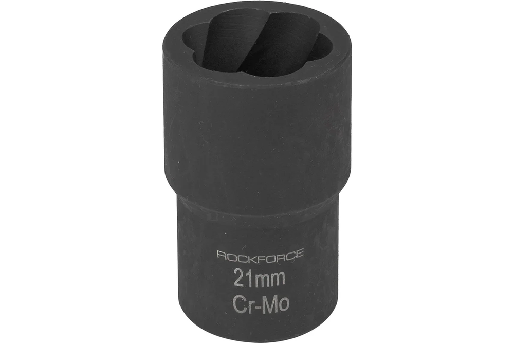 Головка - экстрактор 21мм 1/2'' для поврежденных болтов/гаек (1031-21) ROCKFORCE RF-90621