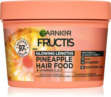 Garnier Fructis Pineapple Hair Food - маска для секущихся кончиков волос /   400  ml  / GTIN 3600542522823
