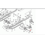 Ролик трака средний Yamaha 135мм