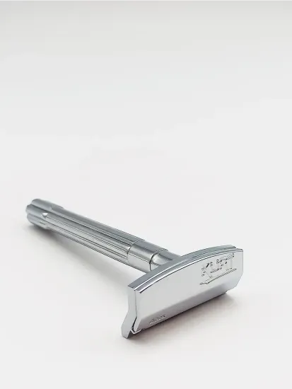 Г-образный станок KURT Apex-S для половинок лезвий, цинковый сплав, цвет серебристый