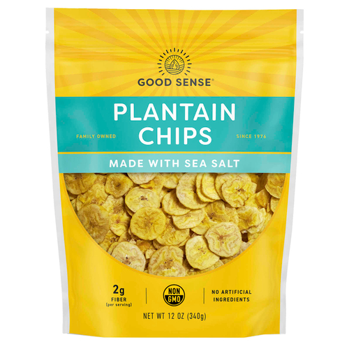 Good Sense, чипсы подорожника, с морской солью, 340 г (12 унций)