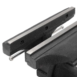 Тиски стальные поворотные с наковальней 10''(250мм) FORSTIME FT-6540110