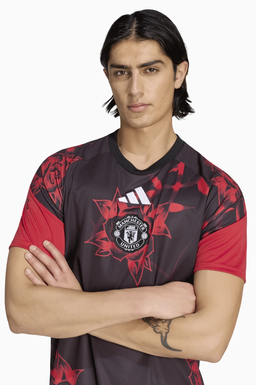 Футболка adidas Manchester United 26/27 Pre-Match - красный