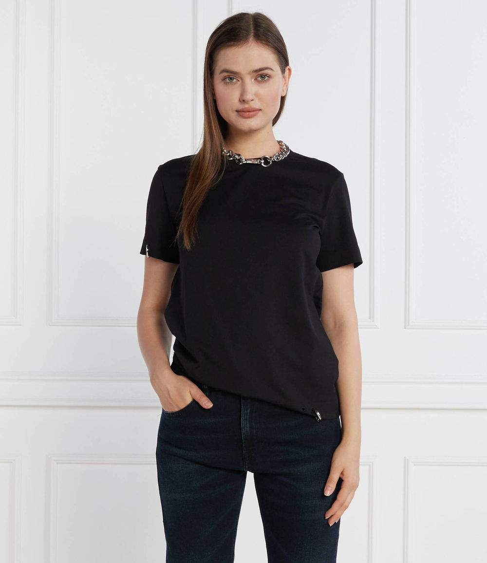 Футболка DONDUP - made in Italy - черный(S746 JF0271D GR6)