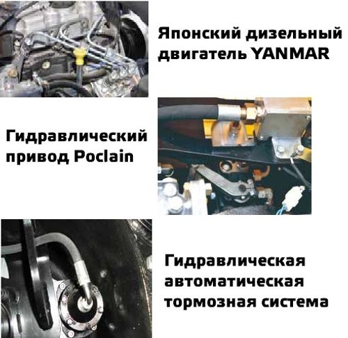 Виброкаток GROST VR1800 двухвальцовый дизельный - [1560 кг / Yanmar 3TNV76]