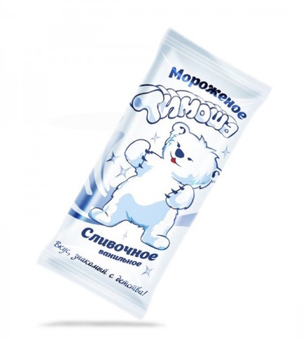 Пломбир "Тимоша" ванильный 60г. Тимоша