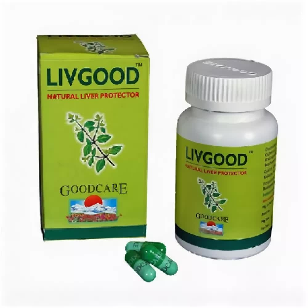 БАД Baidtyanath Livgood Ливгуд для здоровья печени 60 капс