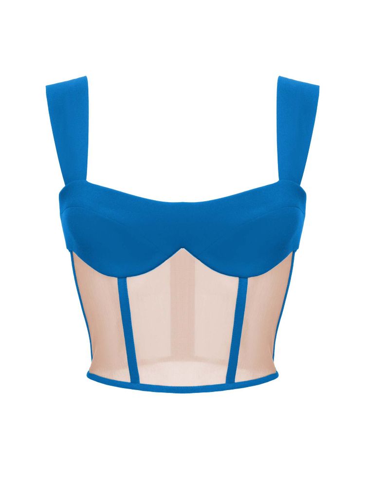 Полупрозрачный топ