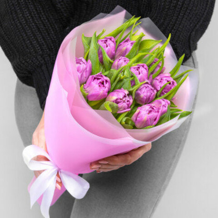 Букет из тюльпанов "11 тюльпанов"