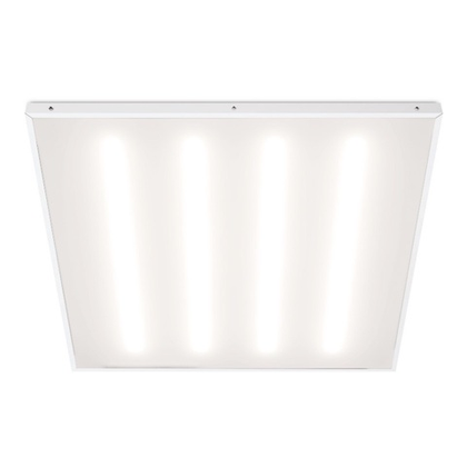 Светильник LED-панель ДВО/ДПО Грильято  с БАП EM1 54Вт 5000К IP40 матов. Опал 6000лм 588х588х40мм WOLTA STD