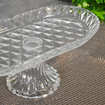 Блюдо на ножке овальное 28*14*12см, 675-128