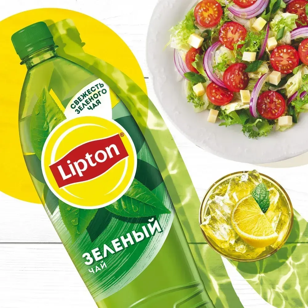 Холодный чай Зелёный 1,5 л, Lipton
