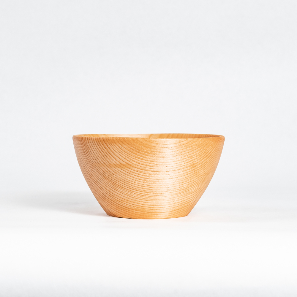 Деревянная глубокая тарелка Art of Siberia из сибирского кедра детский набор. T150