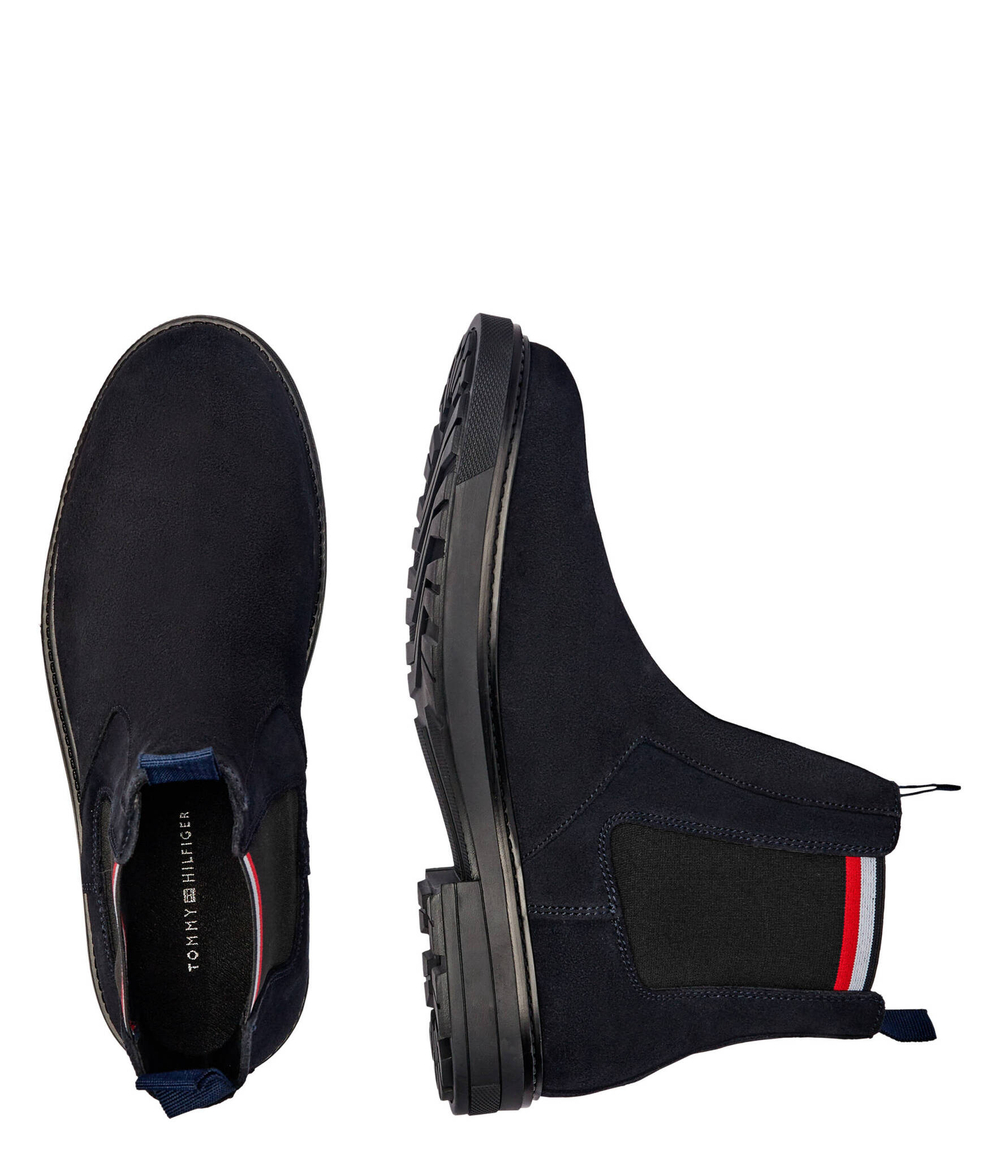 Кожаные челси CHELSEA Tommy Hilfiger - черный(FM0FM05191)