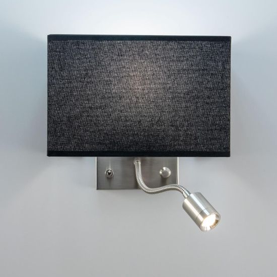 CL704301 Декарт Хром.Мат+Черный Св-к Настенный