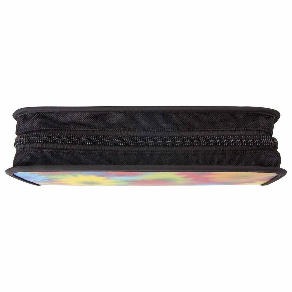 Пенал-косметичка BRAUBERG, с эффектом 3D, пластик, "Цветы", 22х10х5 см, 227301