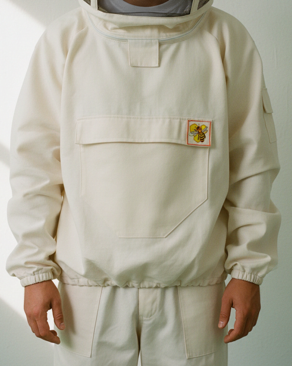 Куртка пчеловода (х.б.двунитка) с сеткой в комплекте, РФ