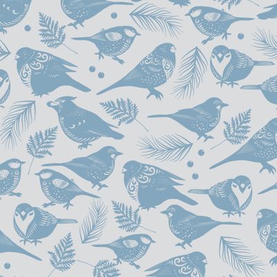 Силуэты птиц (Дизайнер Irina Skaska)