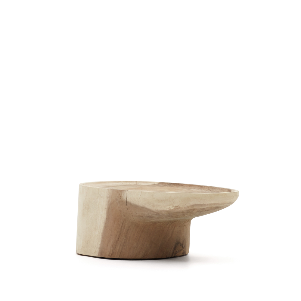 Mosi Журнальный столик с ножкой из массива мунгура Ø 90 x 50 см