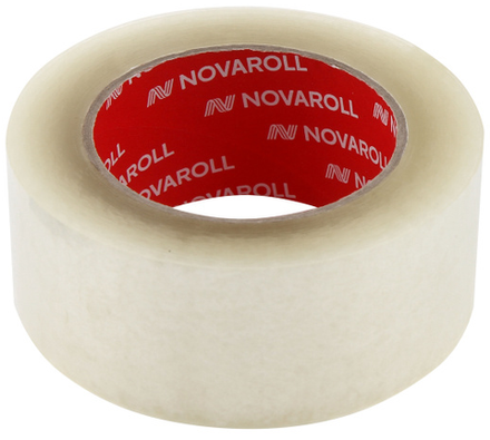 Упаковочная КЛ "NOVA ROLL" 48ммх100м, 40мкм, прозрачный (36шт)