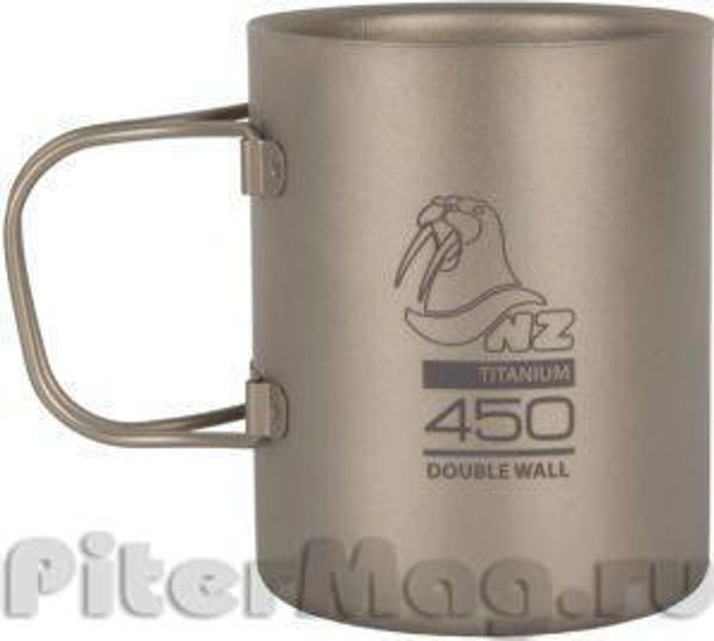 Титановая кружка Novaya Zemlya Tinanium DoubleWall Mug 450