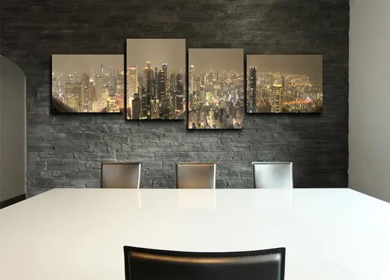 Модульная картина " Осака Япония "