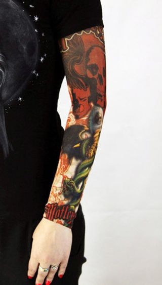 Тату Рукав 06 Motley Crue