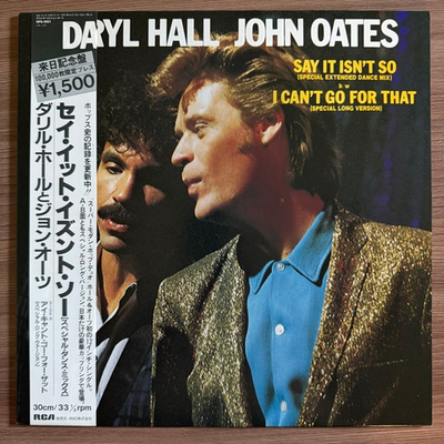 Daryl Hall - John Oates ‎– Say It Isn't So / I Can't Go For That (Япония 1983г.) Maxi single Т