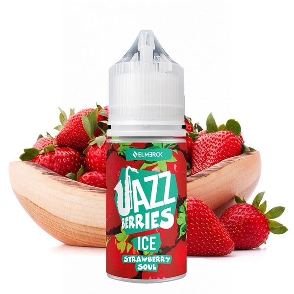 Купить Jazz Berries Ice Salt - Strawberry Soul 30 мл