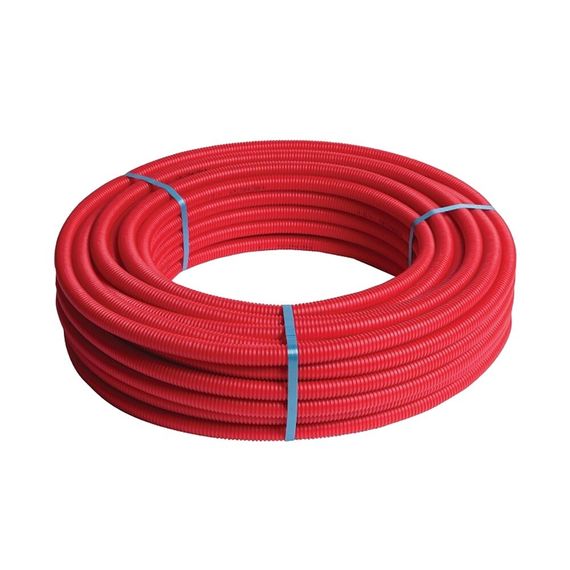 Труба HENCO STANDARD в красной гофре, PEXc-AL-PEXc, 20х2, (25)