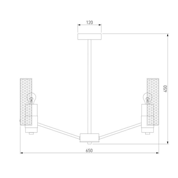 Потолочная люстра Eurosvet Grino 70139/6 никель