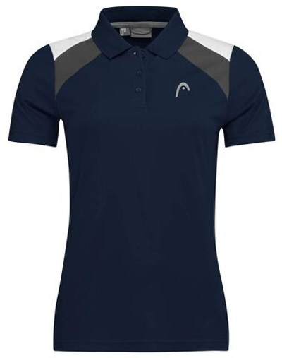 Женское поло Head Club 22 Tech Polo Shirt W - Blue