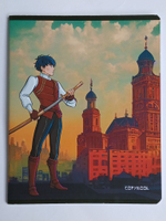 Комплект тетрадей 48 листа А5+. 5 шт. "Анимэ и мегаполис"