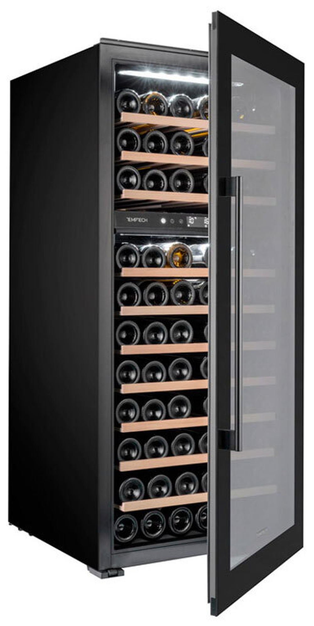 Встраиваемый винный шкаф Temptech OZ124DB