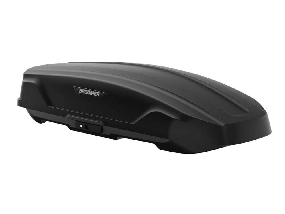 Бокс BROOMER Trekka (чёрный матовый,скобы) 187x89х40см. 430л. 11.146.01