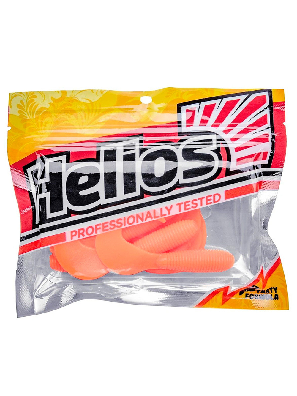 Твистер Helios Credo 3,35"/8,5 см Pepper Red 7шт. (HS-11-030)