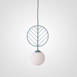 Подвесной светильник LEAF B Голубой