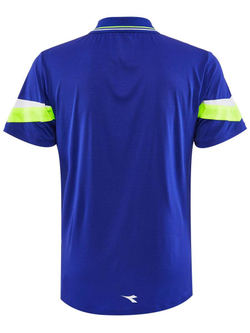 Мужское теннисное поло Diadora Polo SS - blue regista