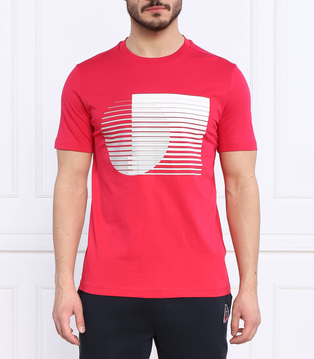 футболка tee 6 BOSS GREEN - розовый(50491337)