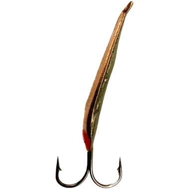 Блесна зимняя Пирс Гвоздик 28мм Малый 1.6г-2кр Медь 1шт