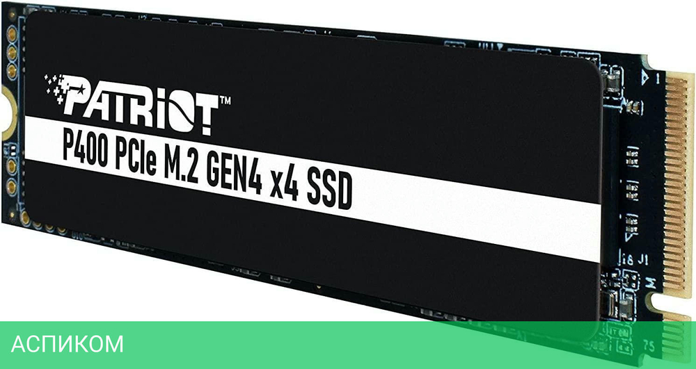 SSD диск Patriot M.2 1.0Tb P400 (P400P1TBM28H)