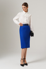 23101 Блузка женская (молочный)