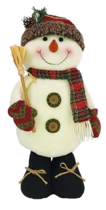 Интерьерная игрушка "Снеговик" 40 см