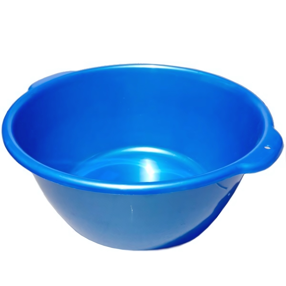 Таз круглый 16л. цвет голубой с перламутром Б01.027.00.00\-00-01-551
