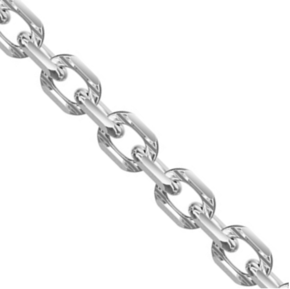 Цепь “Якорное ролло с алмазной гранью”