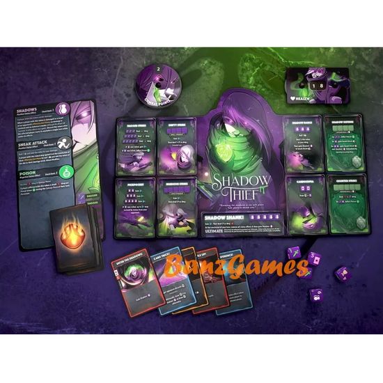 Настольная игра Трон кубов. Первый сезон. Перезагрузка: Битва 3. Пиромант VS Теневой вор