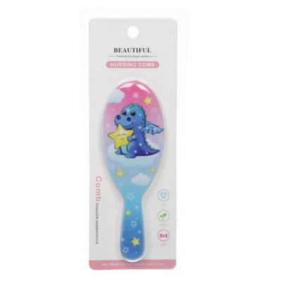 Расческа массажная детская «Дракончик Твини»,13*5см (Разработка РЦ Восток, pvs коробка)